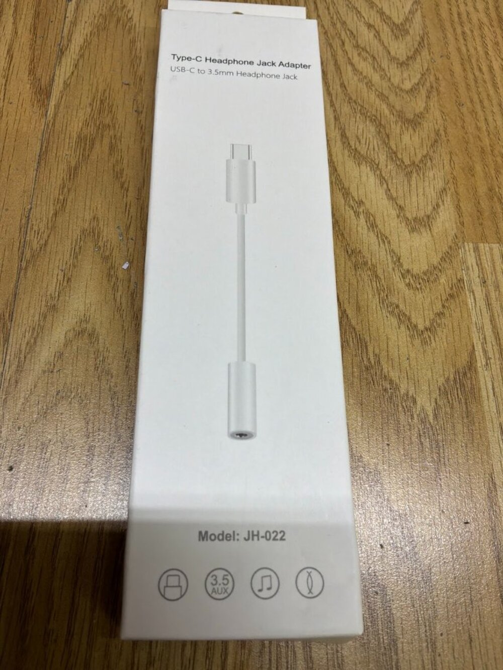 USB-C to 3.5mm Headphone Jack Adapter Type C AUX Dongle JH-022